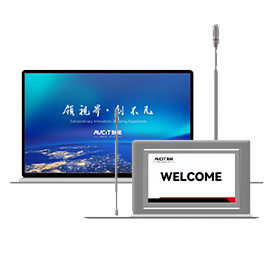 15.6 寸超薄双屏无纸化带话筒升降器